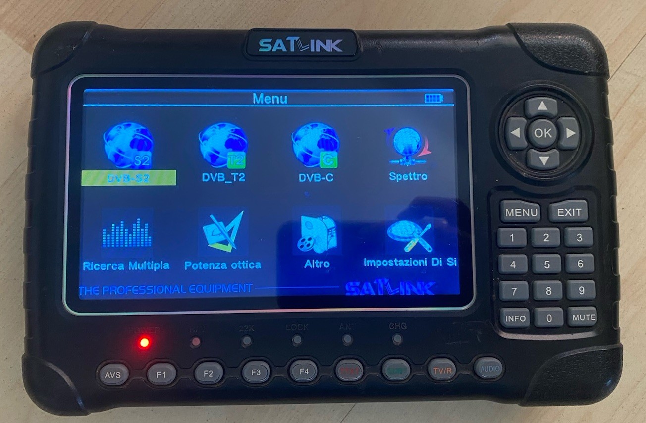 SATLINK WS-6980 Misuratore Combo Digitale Satellitare Finder Analisi di Spettro