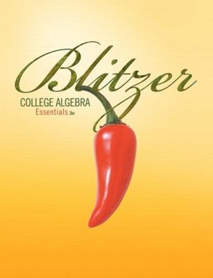 College Algebra Essentials [With CDROM] by Blitzer, Robert