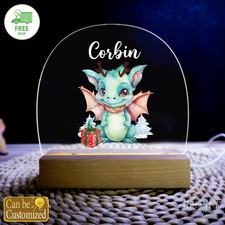 Christmas Decoration, Custom Kids Night Light with Name, Kids Night Light