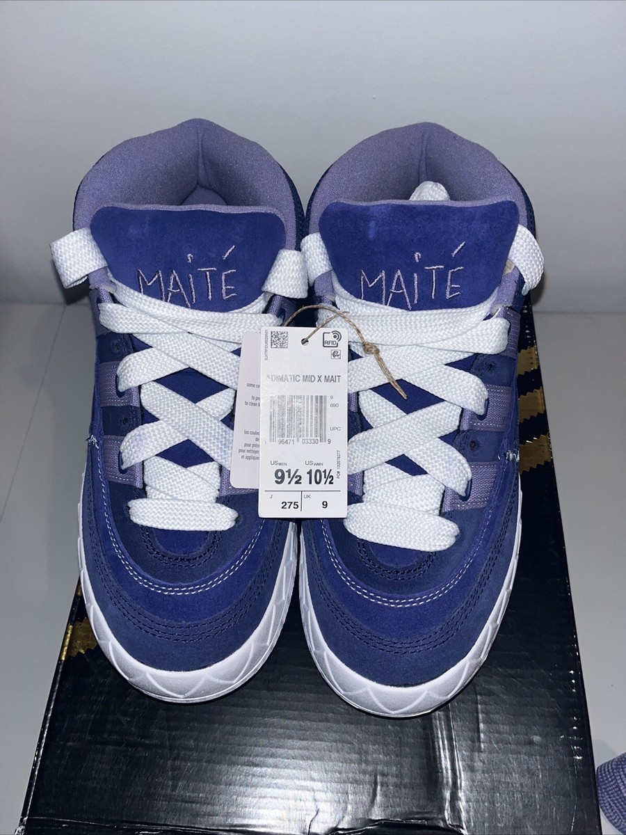 【adidas】Maite Steenhoudt ADIMATIC MID Adidas Adimatic Mid - (Maite) Victory Blue Magic Lilac Dark