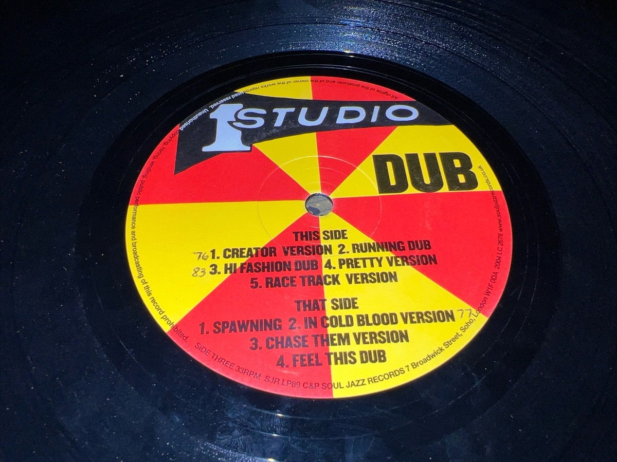 英2LP Various Studio One Dub (2LP) SJRLP089 Soul Jazz Records UK /00466 Various - Studio One Dub - Soul Jazz Records