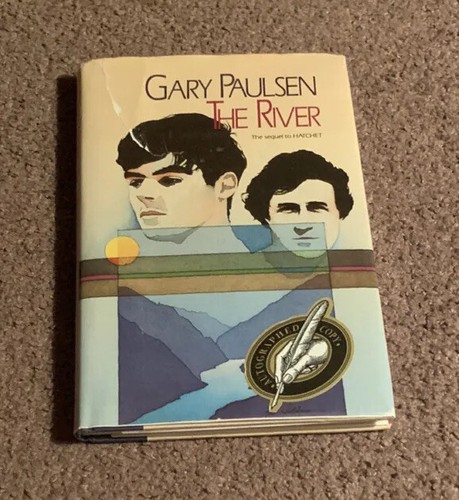 SIGNED The River by Gary Paulsen Autographed Hardcover Hatchet RARE | eBay