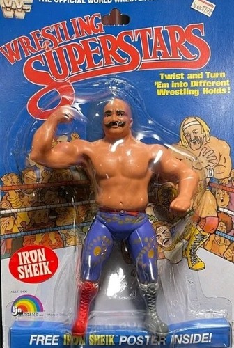 Iron Sheik 1985 LJN WWF 8