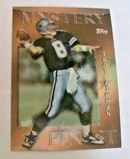 1997 Topps Mystery Finest Bronze Refractors #M15 Troy Aikman