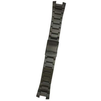 Casio Edifice EQB-2000YDC Men's Watch Belt Band Bracelet Black SS Genuine Unused