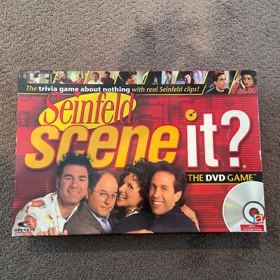 Scene it - Seinfeld Edition - dvd game Complete - Open Box Condition