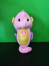 Fisher Price Ocean Wonders Soothe and Glow Seahorse Pink Infant Crib Soother