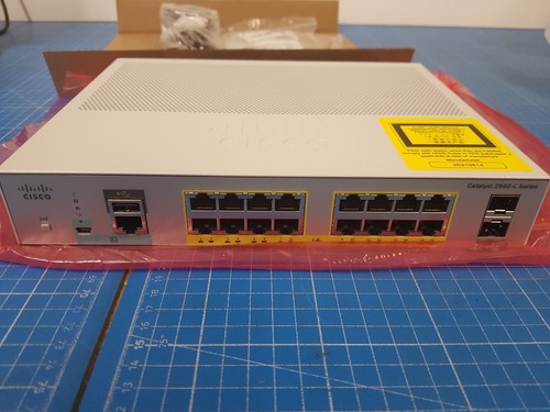 Cisco WS-C2960L-16PS-LL Switch - 16 Anschlüsse - managed neu in opened Box - Bild 4 von 6