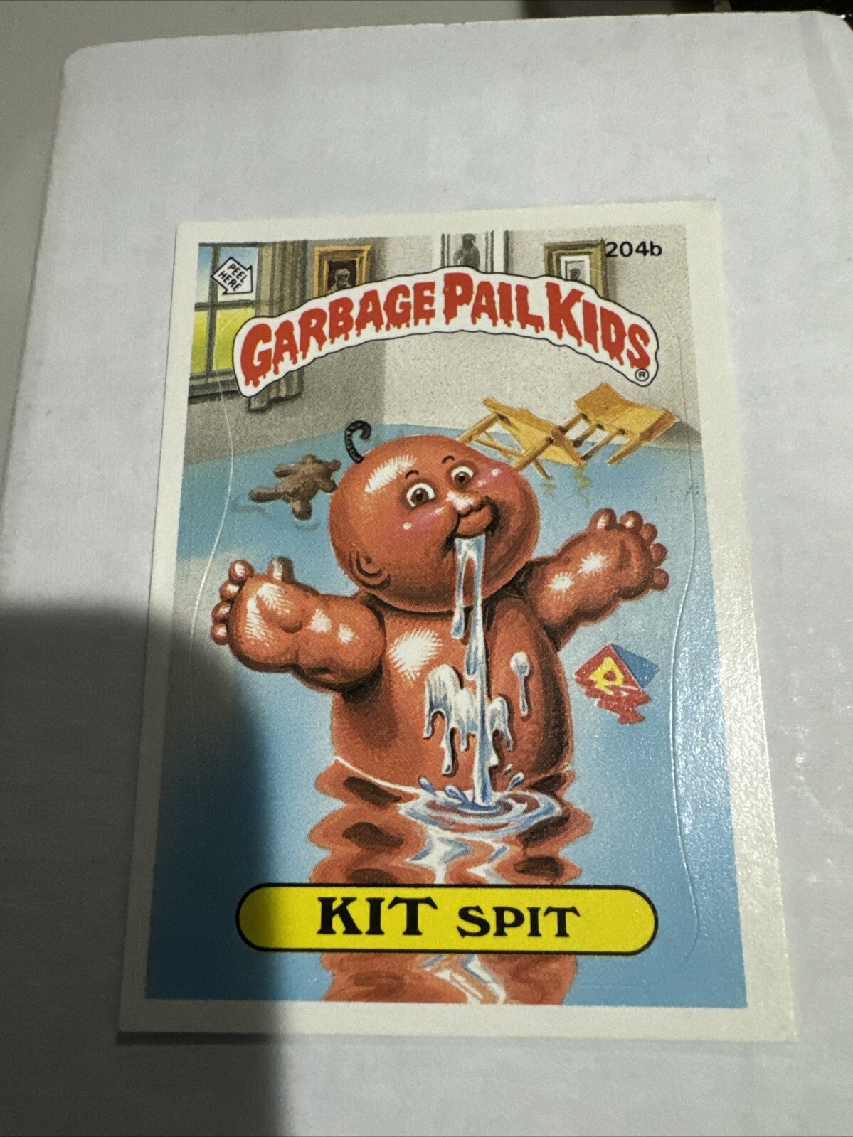 GARBAGE PAIL KIDS STICKER CARD. | eBay