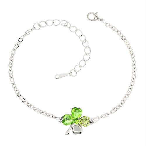 Нарукавная повязка Damen Нарукавная повязка Kleeblatt Клевер Циркония Хрусталь Герц Глюк Гешенк 1790₽