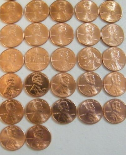 Lincoln Cent Penny Set 1953-2025 PDS Collection 162 Coins Choice BU Mem & Shield - Picture 6 of 11
