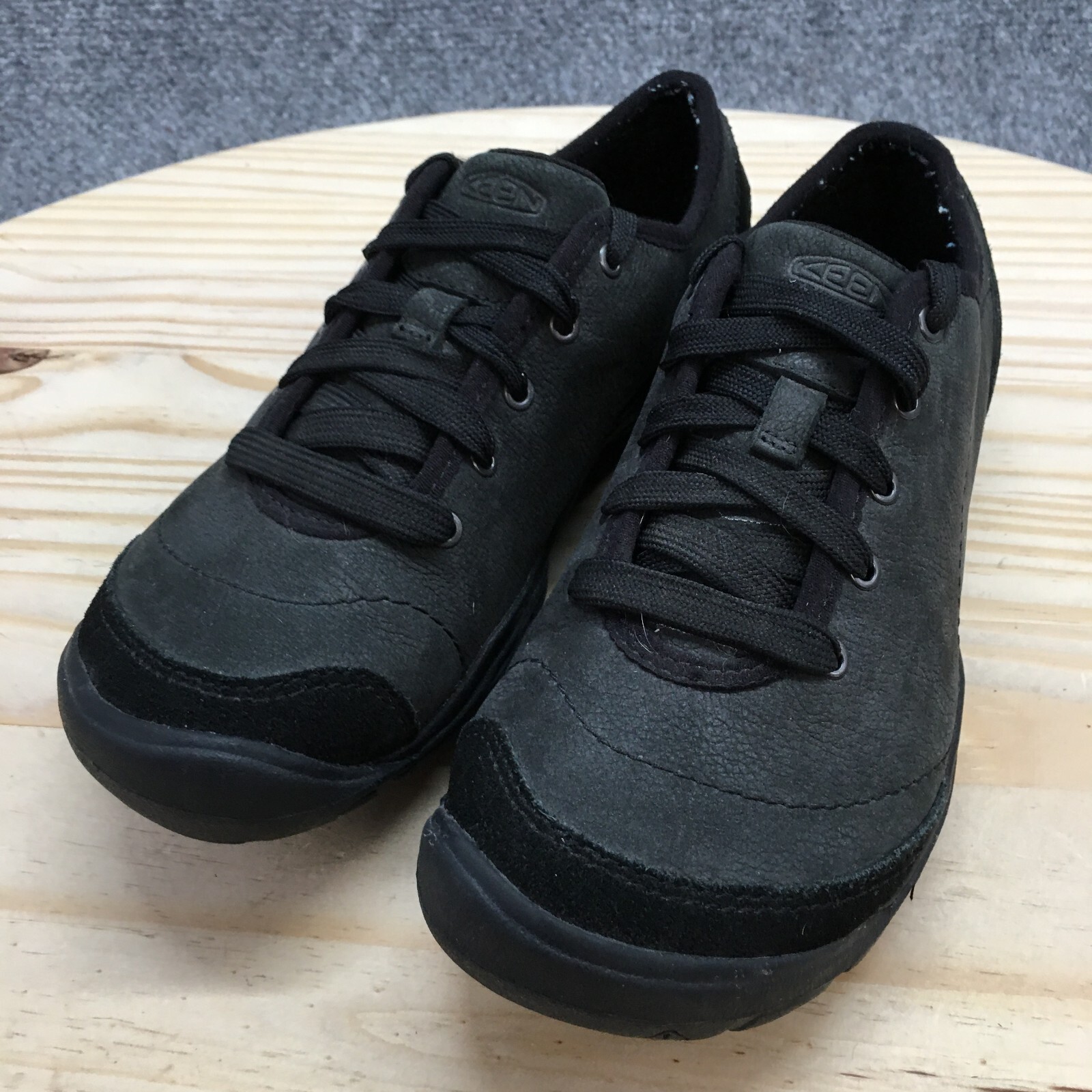 Keen Shoes Donna 7 W Mercer Lace II CNX Sneakers Casual Nero Punta Tonda Bassa