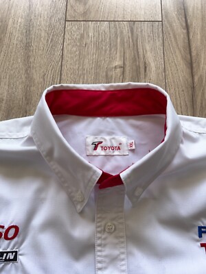 Mens Panasonic Toyota Racing Pit Crew Team Shirt Racing F1