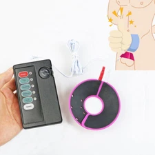 NEW E-Stim Electrical Men Ball Stretcher Scrotum Ring Part Shocking Toys