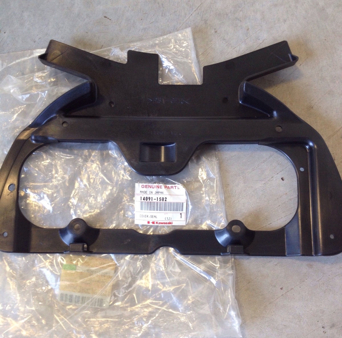 NEW KAWASAKI RADIATOR COVER,SEAL 2000-2003 ZX-9R 14091-1502 | eBay