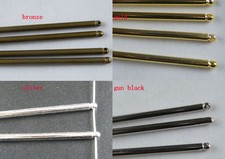 10 szt. Srebrny / Złoty / Brąz / Gunmetal Spinki do włosów Narzędzia 125x3mm I161-I64