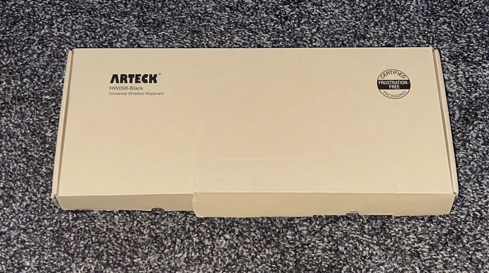 Universal Portable Wireless Black Keyboard ARTECK HW098 - Image 2 of 4