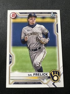 2021 Sal Frelick 1st Bowman Draft  Paper - #BD-172 Qty