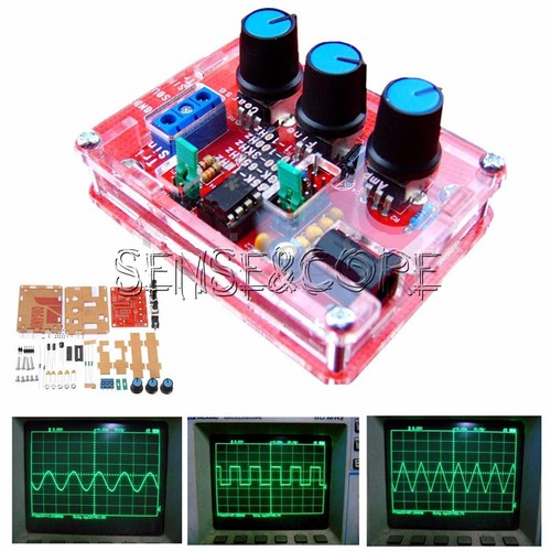 XR2206 Generatore di segnale funzione triangolo sinusoidale uscita quadrata 1HZ-1MHZ kit fai da te - Foto 1 di 26