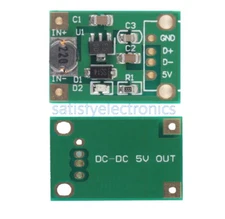 1/2/5/10PCS DC-DC Boost Converter Step Up Module 1-5V to 5V 500mA for Arduino F