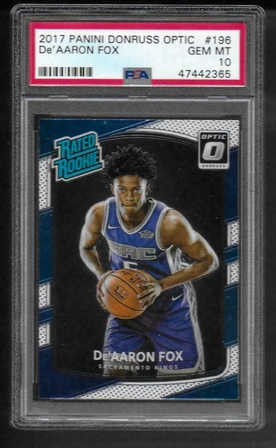 2017 DE'Aaron Fox #196