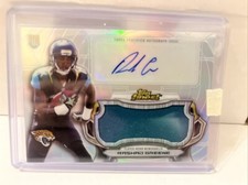2015 TOPPS FINEST REFRACTOR AUTO AUTOGRAPH JERSEY RASHAD GREENE ROOKIE CARD