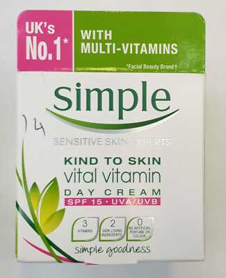simple vital vitamin day cream