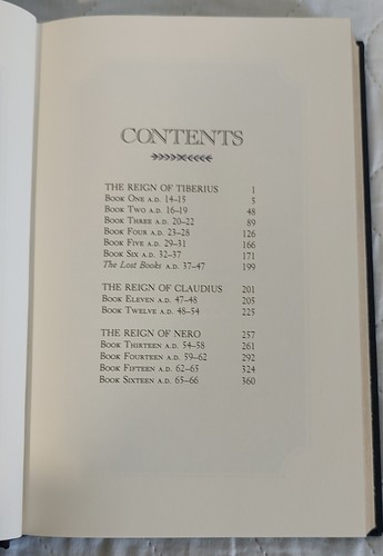 The Annals of Tacitus Franklin Library Leather bound Gilded Illustrated HC 1982 - Picture 5 of 11