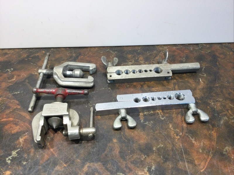 Assortment Of Flaring Tools Edelmann #96, Craftsman #5537cu, Imperial Eastman
