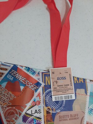 ROSS Dress For Less Reusable Shopping Bag Large Tote United States