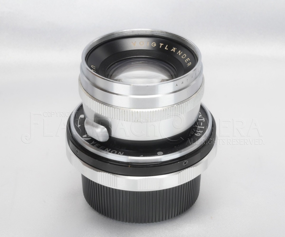 CLEAN * Voigtlander Ultron 50mm f2 for Prominent w/ Leica M