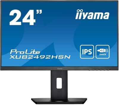 Iiyama 24'' ProLite XUB2492HSN-B5 Full HD IPS Bildschirm Monitor Display IPS Panel