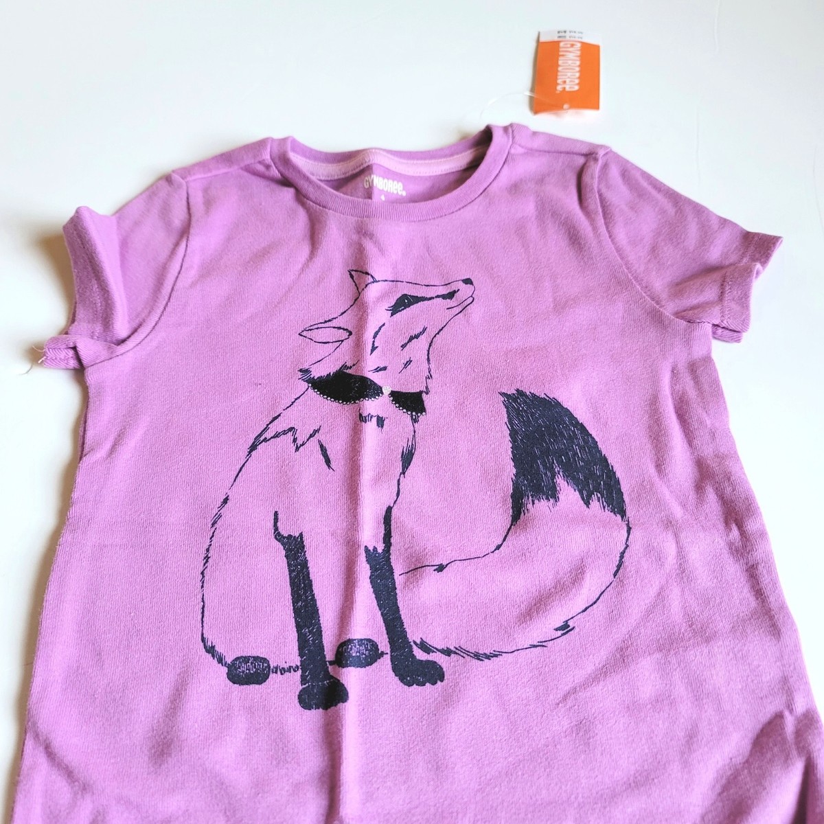 Haut Manches Longues Gymboree Renard - Taille 5 Enfants - Neuf Avec étiquette (NWT)