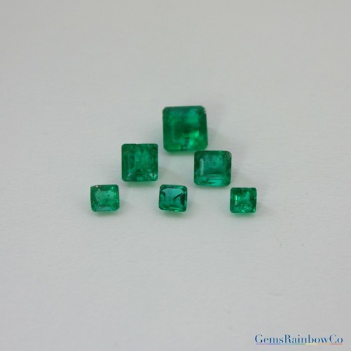 Natural Zambian Emerald Asscher & Octagon, Deep Green colour, Per Piece #888 - Picture 13 of 22