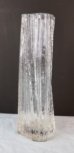 Rare Martin Freyer for Rosenthal Studio-Linie Tall Crystal Glass Vase 1960-70s - Picture 2 of 6