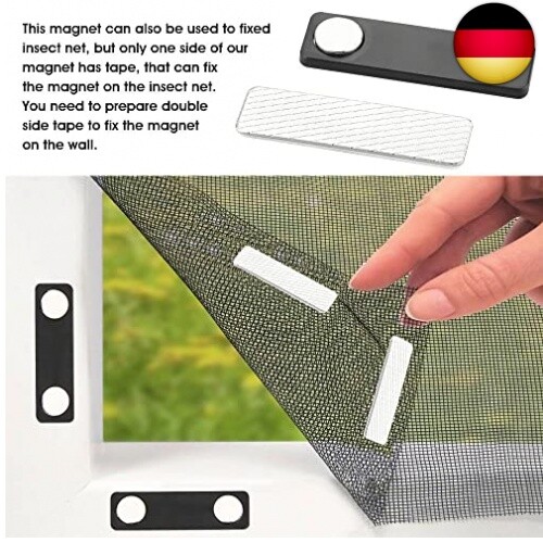 PERFETSELL 10 Stück Namensschilder Magnet Selbstklebend Magnetisch Namensschild - Bild 7 von 7