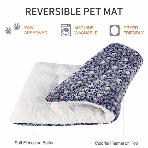 Tappetino per letto per animali domestici cuscino cane gatto cuccia accogliente morbido letto cuscino cuscini S-XL - Foto 9 di 15