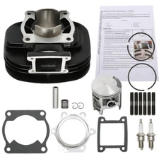 Cylinder  Piston Gasket Top End Kit For 1988-06 Yamaha Blaster 200 YFS200