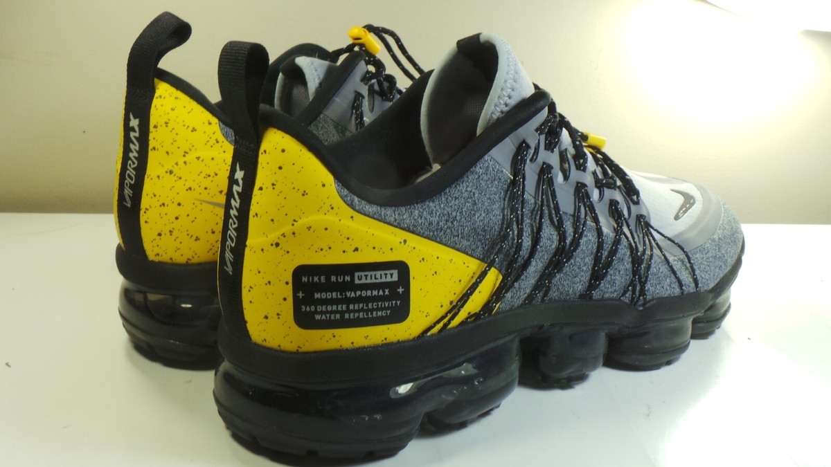 NIKE 2018 AIR VAPORMAX RUN UTILITY AQ8810 010 WOLF GREY 9 PLUS 90