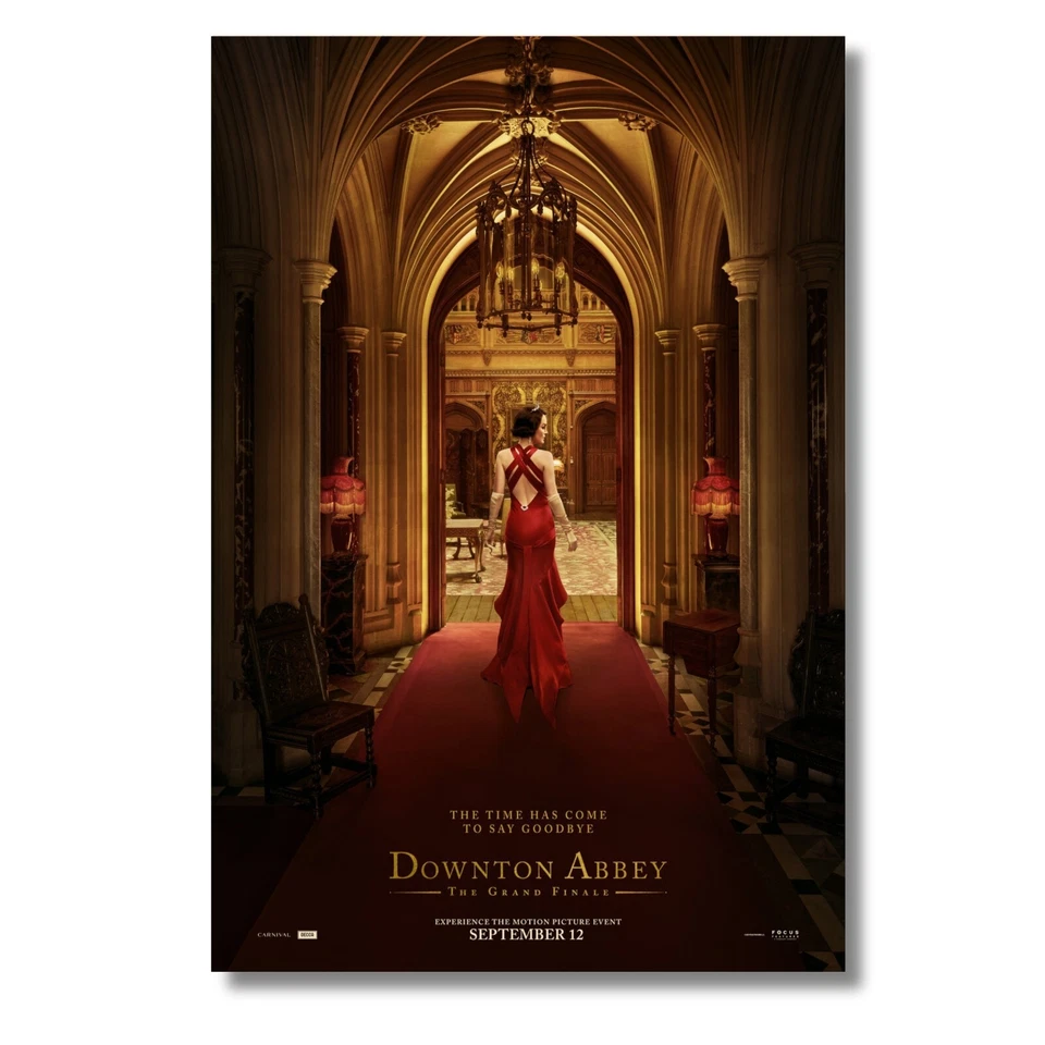 Póster de Downton Abbey The Grand Finale 2025 impresión de arte de pared de película clásica Foto 2 de 4