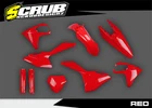 Gas Gas 2024 2025 2026 2027 MC MC-F MX Rtech Red Plastics kit