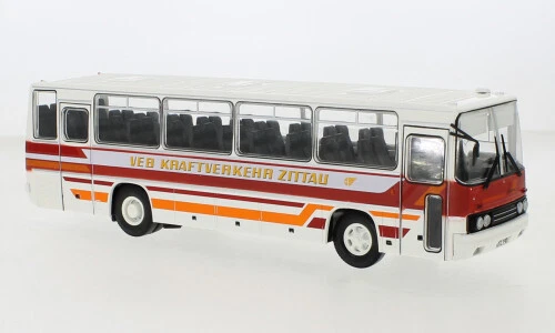 Premium ClassiXXs 47125 # Ikarus 256 Reisebus weiss/rot VEB KVK Zittau 1:43 Bus - Bild 3 von 3