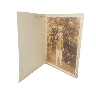 VTG 1930s Sepia Photo of Older Gentleman 13x10 Man Grandpa John Herbert Barrett