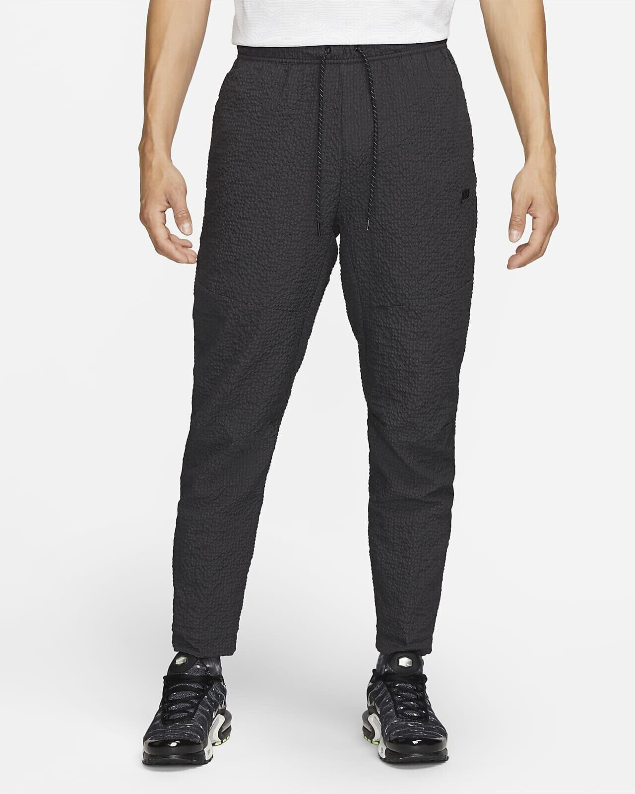 Nike Sportswear Tech Pack Pants Size S Essentials Woven Joggers DQ4324 010  New