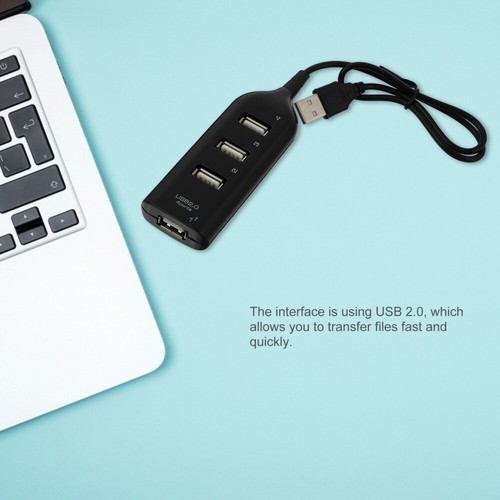 Extension-Port-USB 4- -USB-Adapter 4-Port-USB-2.0-Hub Tragbarer USB-Hub Usb Hub - Bild 12 von 12