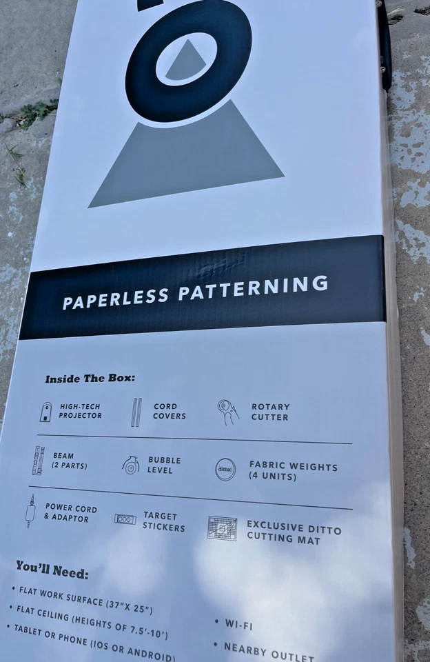 SINGER DITTO PAPERLESS PATTERN PROJECTOR NEW - Image 3 of 4