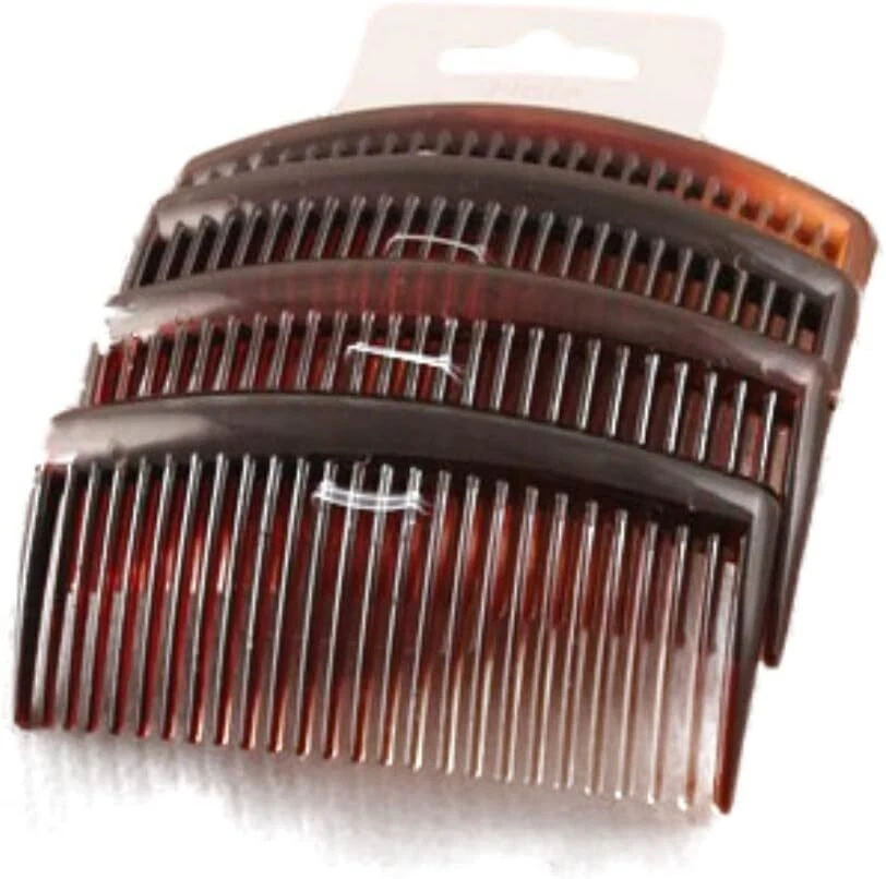 4pk Large Plastic Plain Hair Slide Combs Ideal for Fascinators & Veils. 9cm. - Image 3 of 4