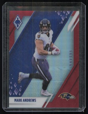 2021 Panini Phoenix #8 Mark Andrews Red #/250 Baltimore Ravens