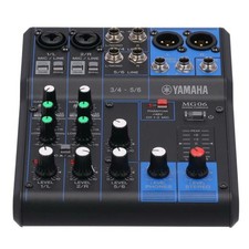 Yamaha MG06 6 Channel Mixing Console for sale online | eBay