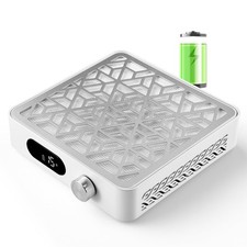 Makartt Nail Dust Collector, Quiet Vacuum, Cordless Nail Fan for Techs